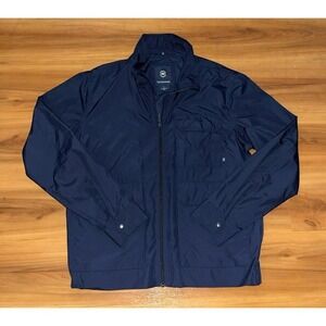 Mens Victorinox Swiss Army Lightweight Full Zip Utility Field Windbreaker Jacket